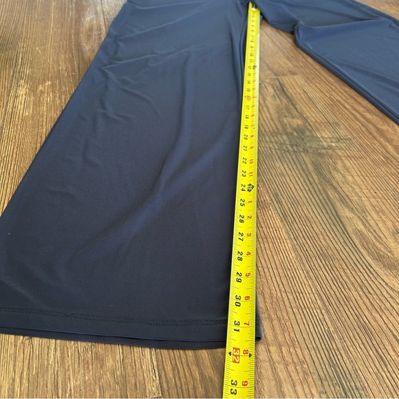 Iman Global Chic Flowy Pants Navy Blue Large - Picture 4 of 11